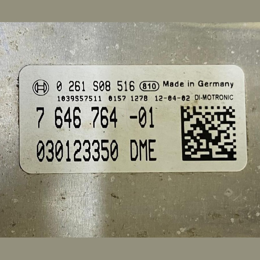 OEM BMW F25 X3 F20 F30 N20 ENGINE CONTROL UNIT DME CAS IGNITION KEY SET 7646764