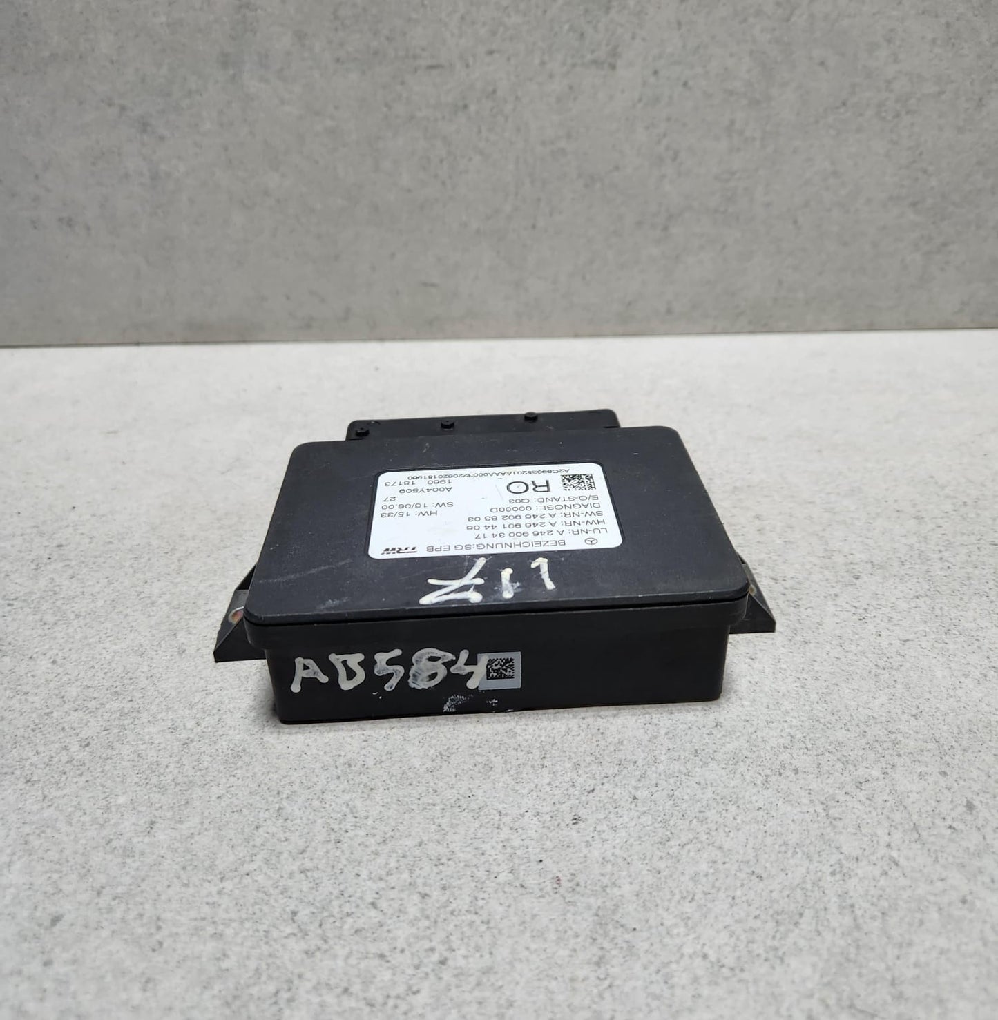 Benz Parking Brake Control Unit A2469003417 GLS X166