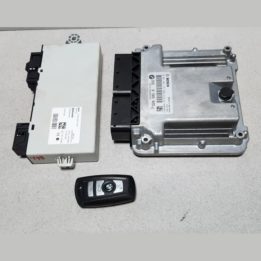 BMW Engine Control Unit DDE 8585425 F10 F11 520d B47 190HP ECU SET DIESEL 