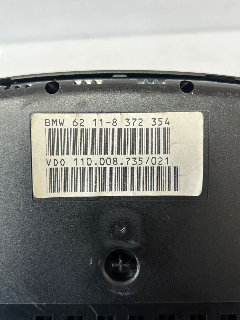 BMW 5 Series E39 Speedometer Instrument Cluster Revolution Counter 8372354 OEM