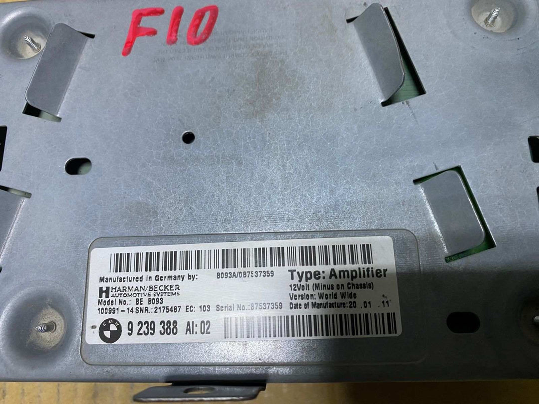2011-2013 BMW F10 5-Series 535i Radio Amplifier 9239388
