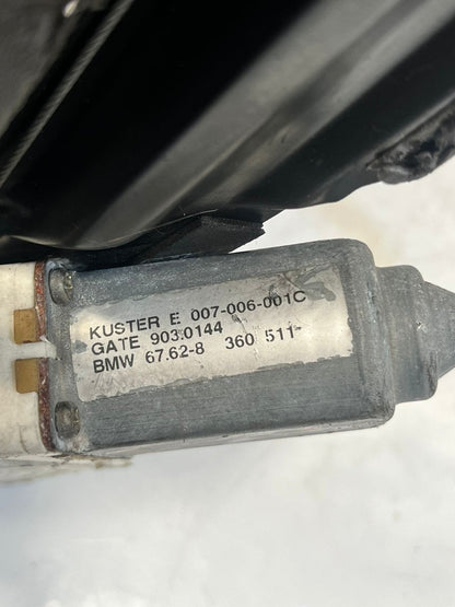 1999-2000 BMW M5 E39 5-Series Z8 FRONT LEFT Door Window Regulator Motor 8360511