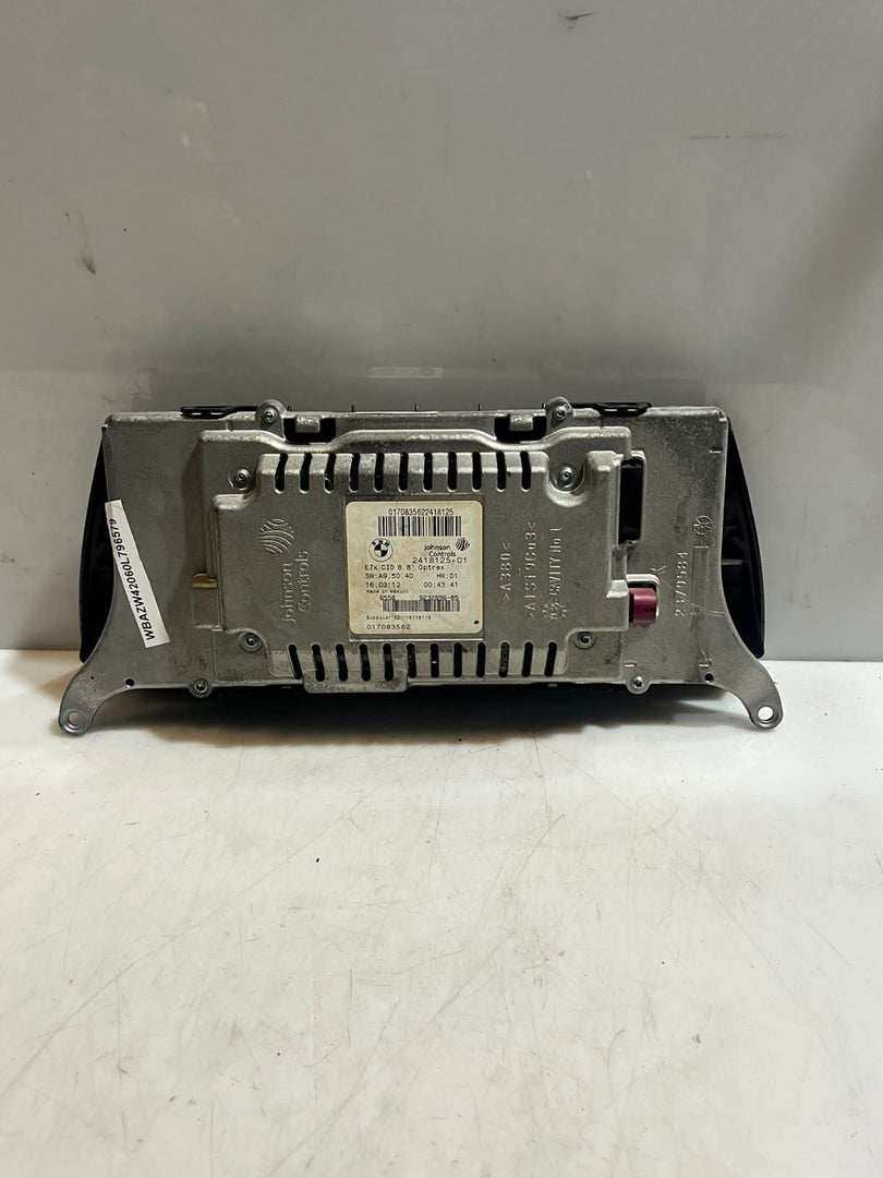 2010-2013 BMW X5 X5M and X6 E71 8.8" Information Display Screen 2418125 OEM