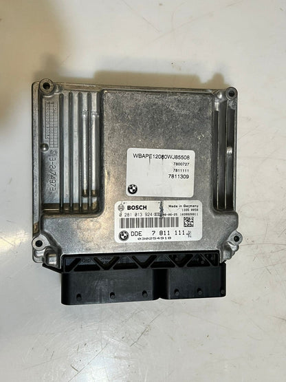 2007-2010 BMW X3 E83 Engine Control Unit ECU SET DDE+EWS+1KEY 7811111 OEM