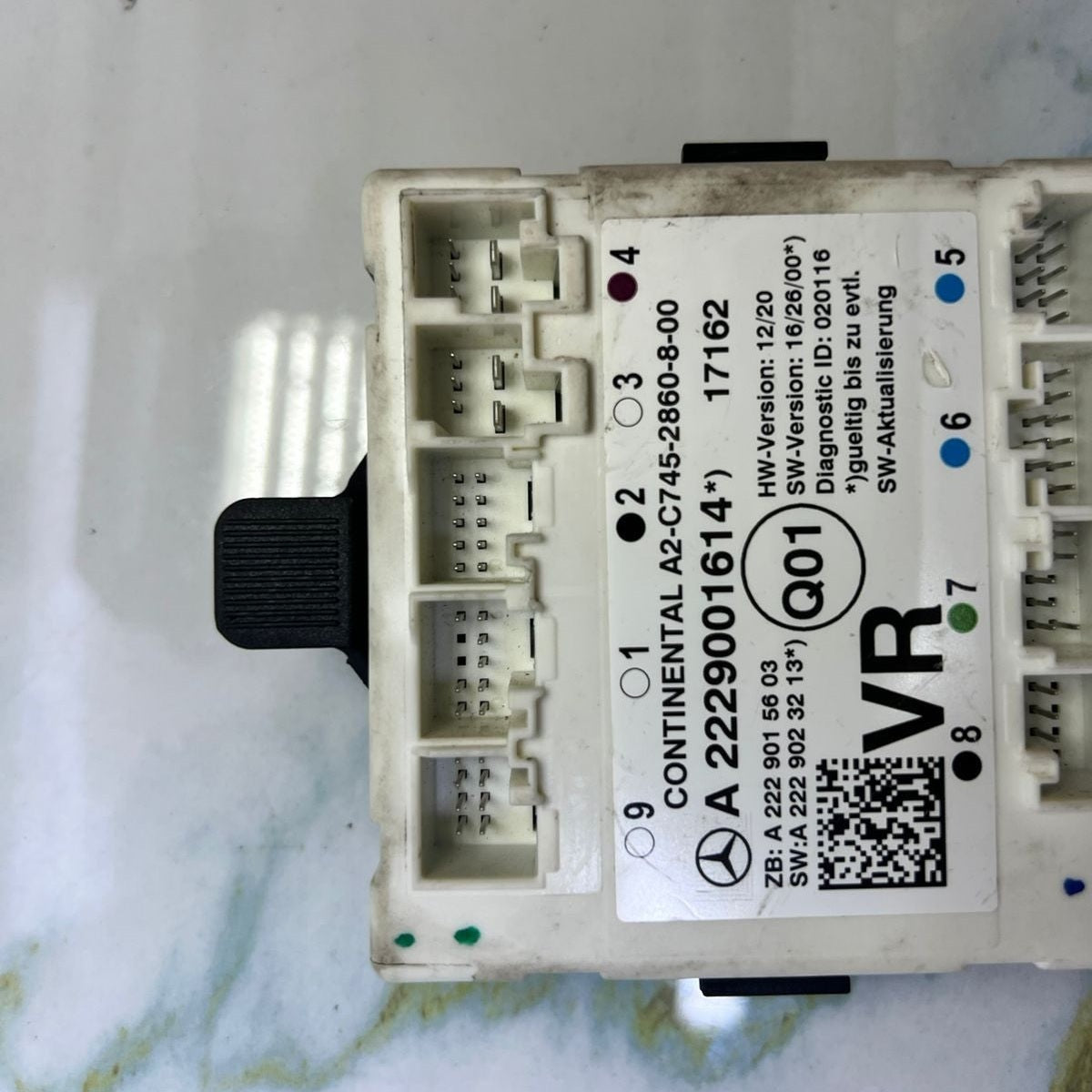 2017-2020 Mercedes-Benz C43 AMG Door Control Module A 2229001614 W205 C-Class C6