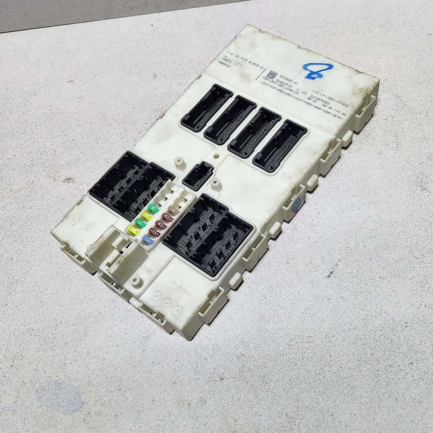2015-2016 BMW 328i Body Control Module 9315683  328i and F30 335i 