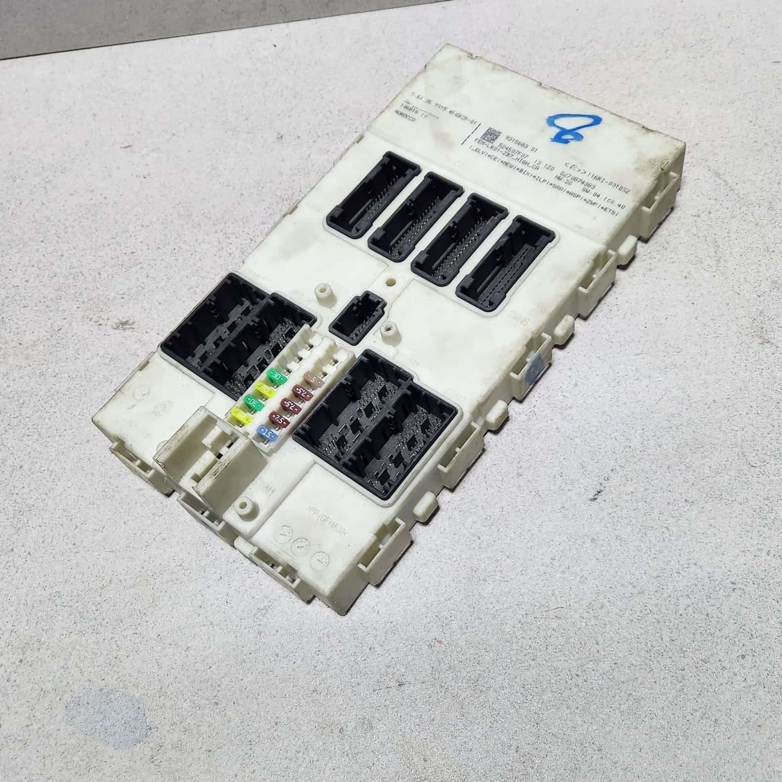 2015-2016 BMW 328i Body Control Module 9315683  328i and F30 335i 