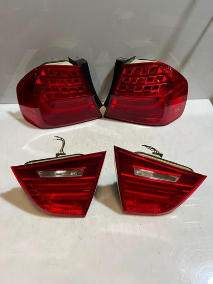 2008-2011 BMW 3 Series E90 and E91 328i REAR Tail Light SET LED 7154156 7154155