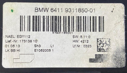 OEM BMW F20 F21 F30 F31 Control Unit Air Conditioning A/C Module 9311850