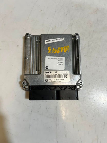 2008 BMW X5 E70 3.0sd M57N2 Engine Control Unit ECU SET DDE+CAS3 7810980