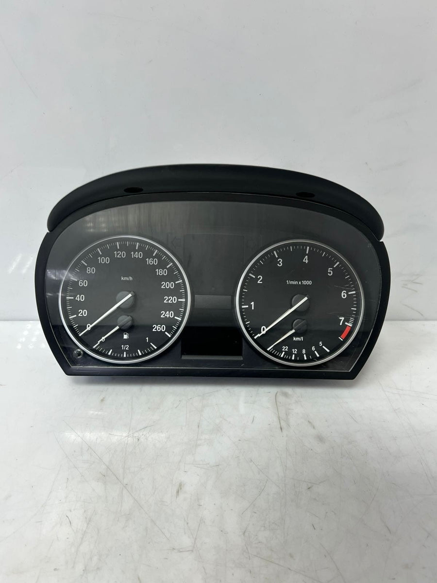 BMW E90 E91 E92 E84 Instrument Cluster SPEEDOMETER Uncoded 9220961 OEM