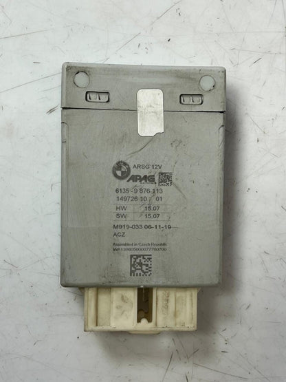 2019 BMW X5 G05 ELECTRONIC COMPUTER TRUNK ROLLER SHUTTER MODULE 9876113 OEM
