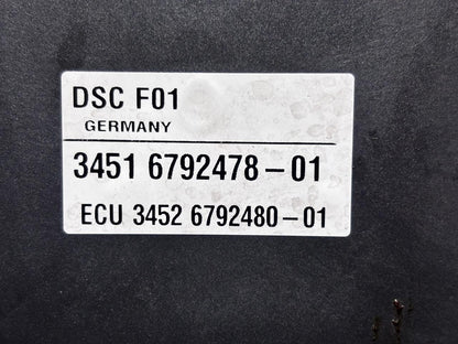 BMW 7 SERIES F01 F02 730D F10 N57 OEM ABS Pump Brake Control Unit 6792478 Bosch