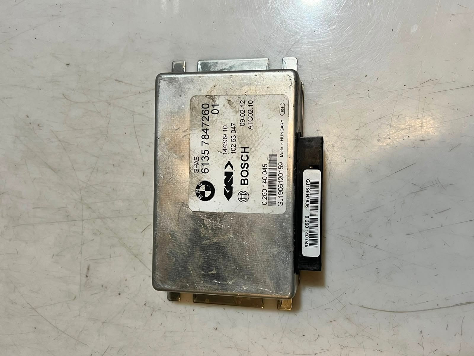 2015 BMW F06 F10 F12 F13 F10 Control Unit Regulated Differential Lock 7847260