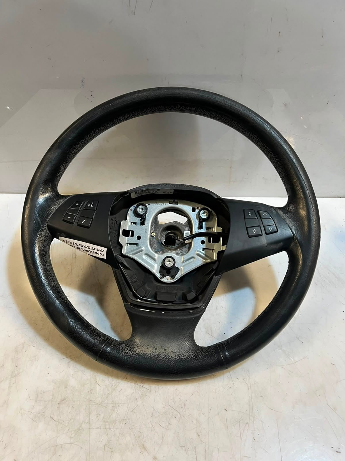 2006-2009 BMW X5 E70 LEATHER Steering Wheel 6778742 OEM