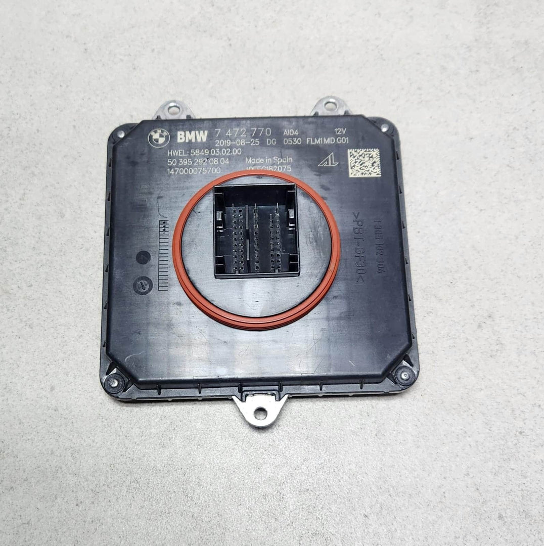 7472770 BMW X3 Led Headlight Ballast Control Module X3 and X4 2018-2021 