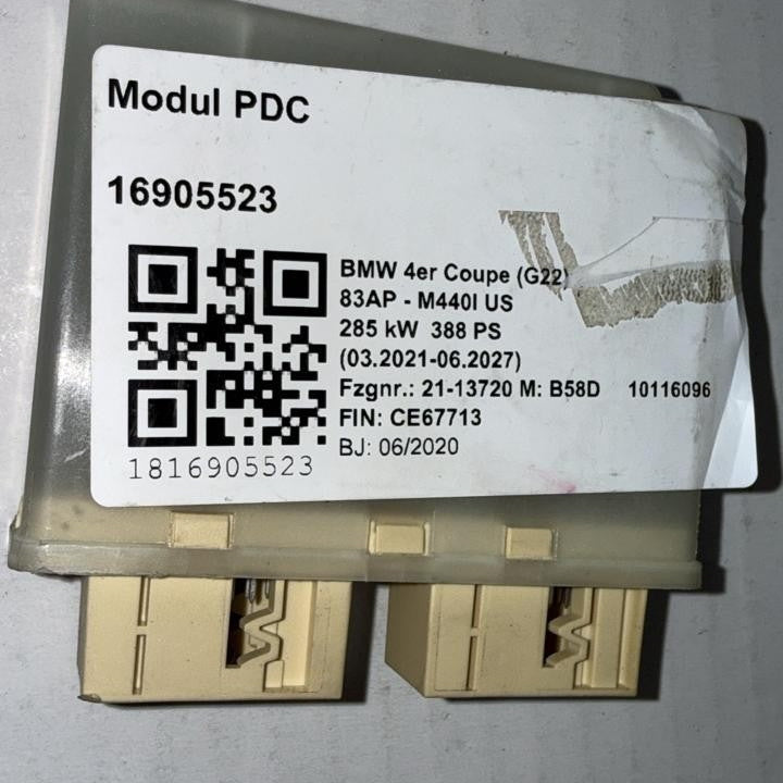 22- PDC MODULE M440i G22 coupe 4 ser USA 2021 USS-04 HIGH