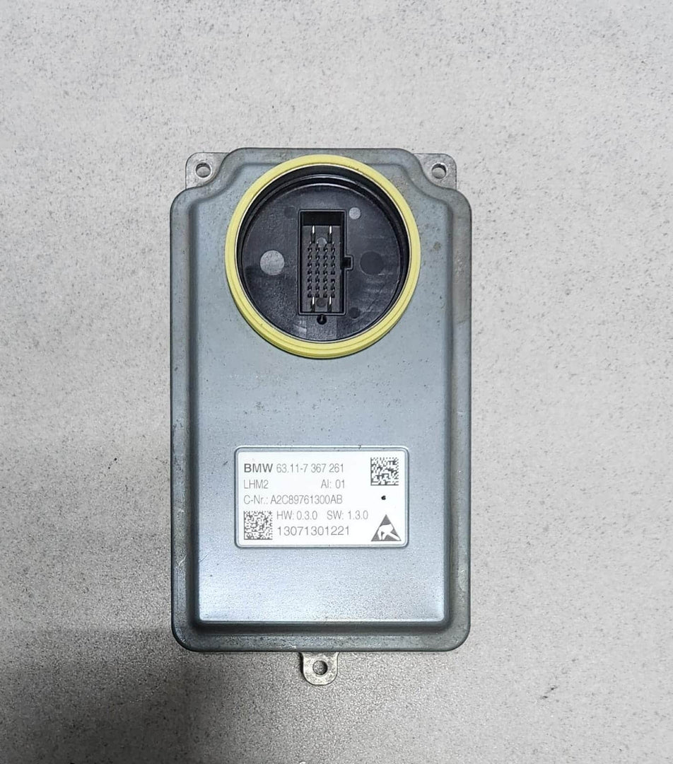 2015-2018 BMW M3 Led Headlight Control Module 7367261 F01 F02 F03 F10 F11 F15 F3
