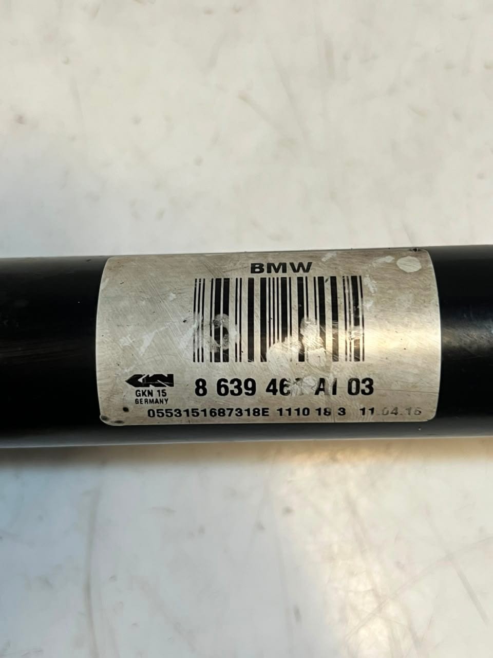 BMW 6 7 Series GT G32 G11 G12 Rear Right Drive Shaft AXLE 8639466 OEM