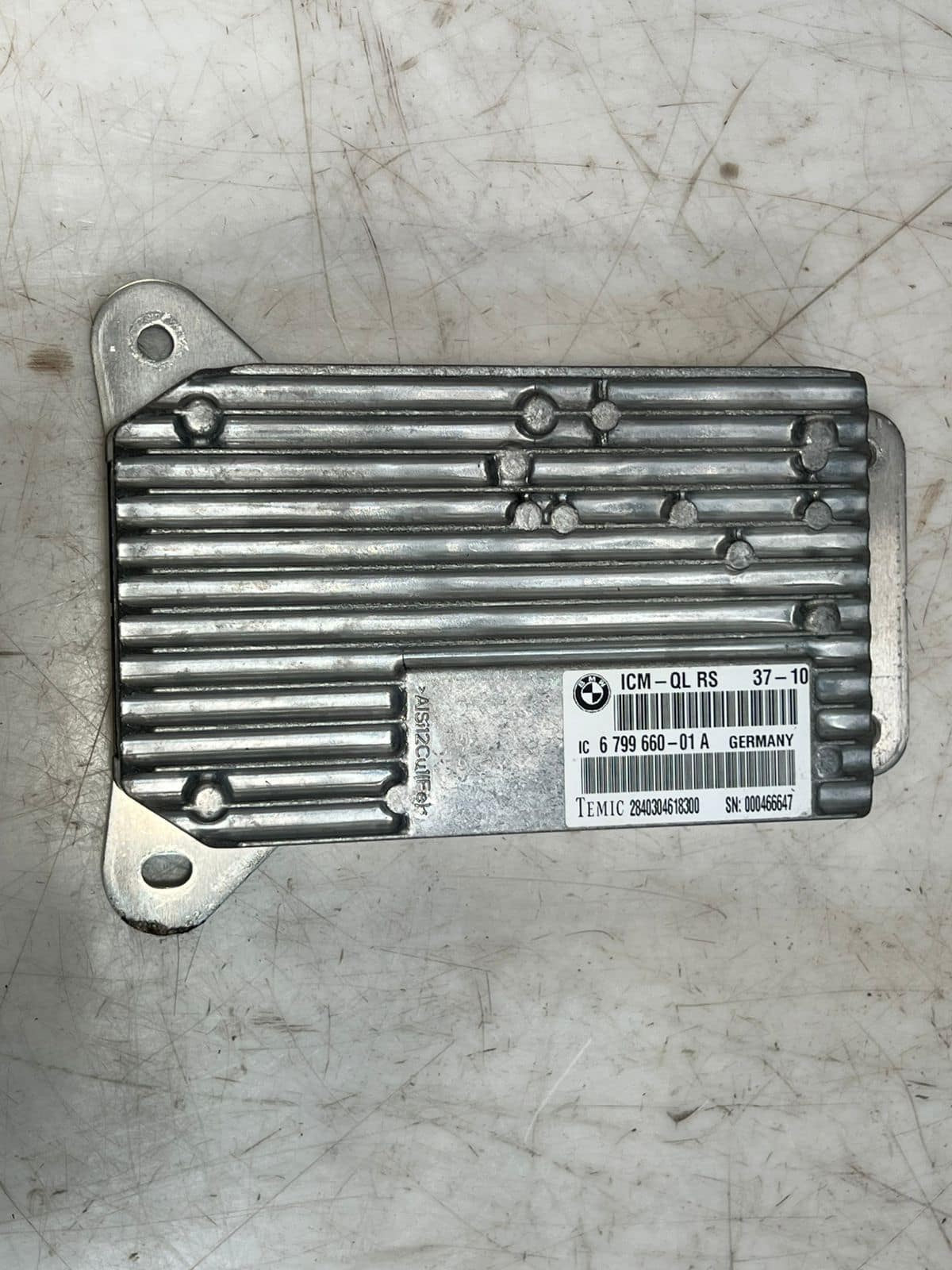 BMW 5 Series F10 F11 Icm Suspension Control Unit Module 6799660 OEM