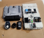 Bild in die Galerieansicht laden, BMW F30 N47 F31 320D X3 F25 ENGINE CONTROL UNIT ECU SET DDE BASIC - 8574094