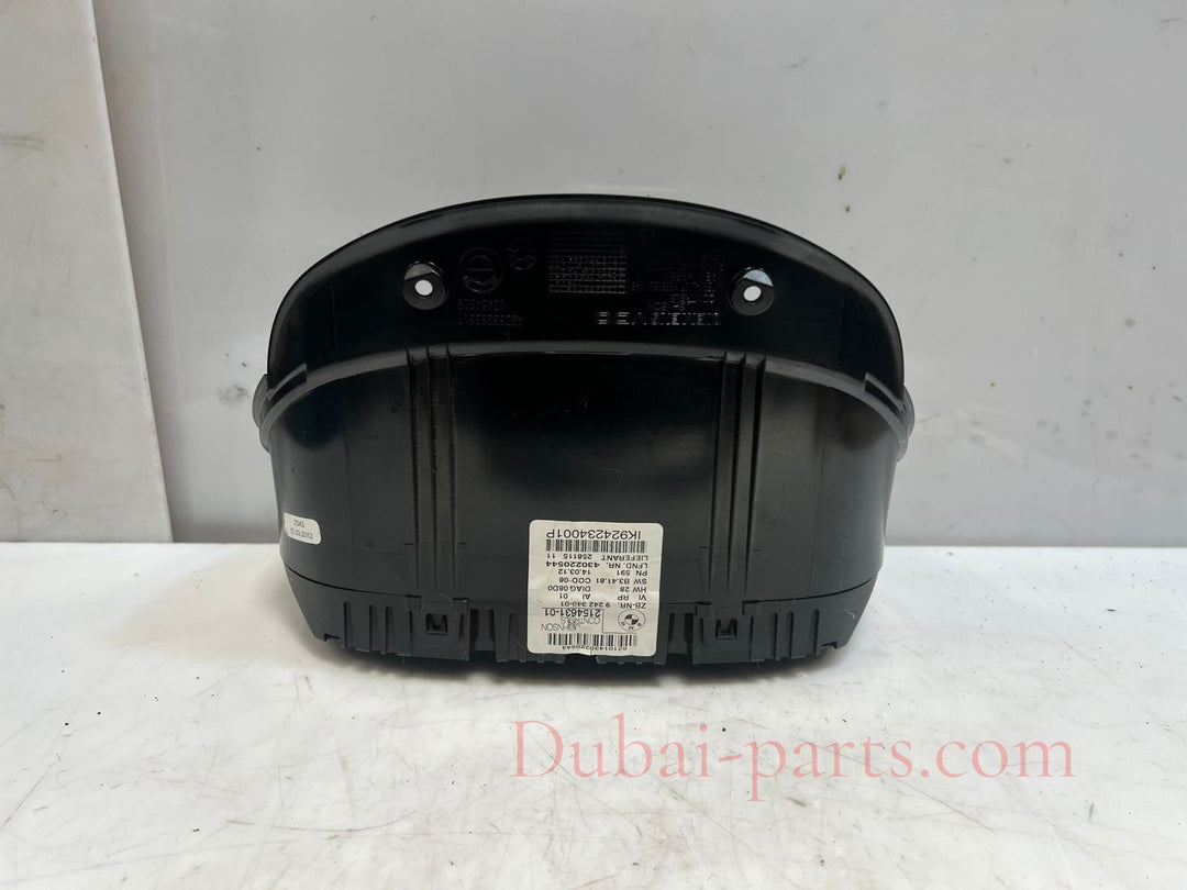 2011-2012 BMW X1 E84 Instrument Cluster SPEEDOMETER 9242340 OEM