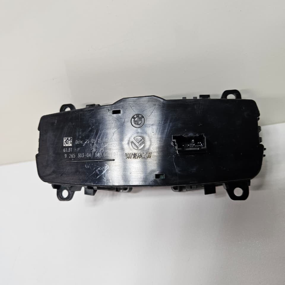 OEM BMW F20 F21 F30 F31 Headlight Switch Light Control Element 9265303