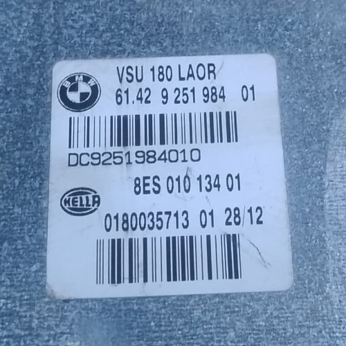 BMW X3 F25 2012 VOLTAGE CONVERTER CONTROL MODULE ECU 9251984