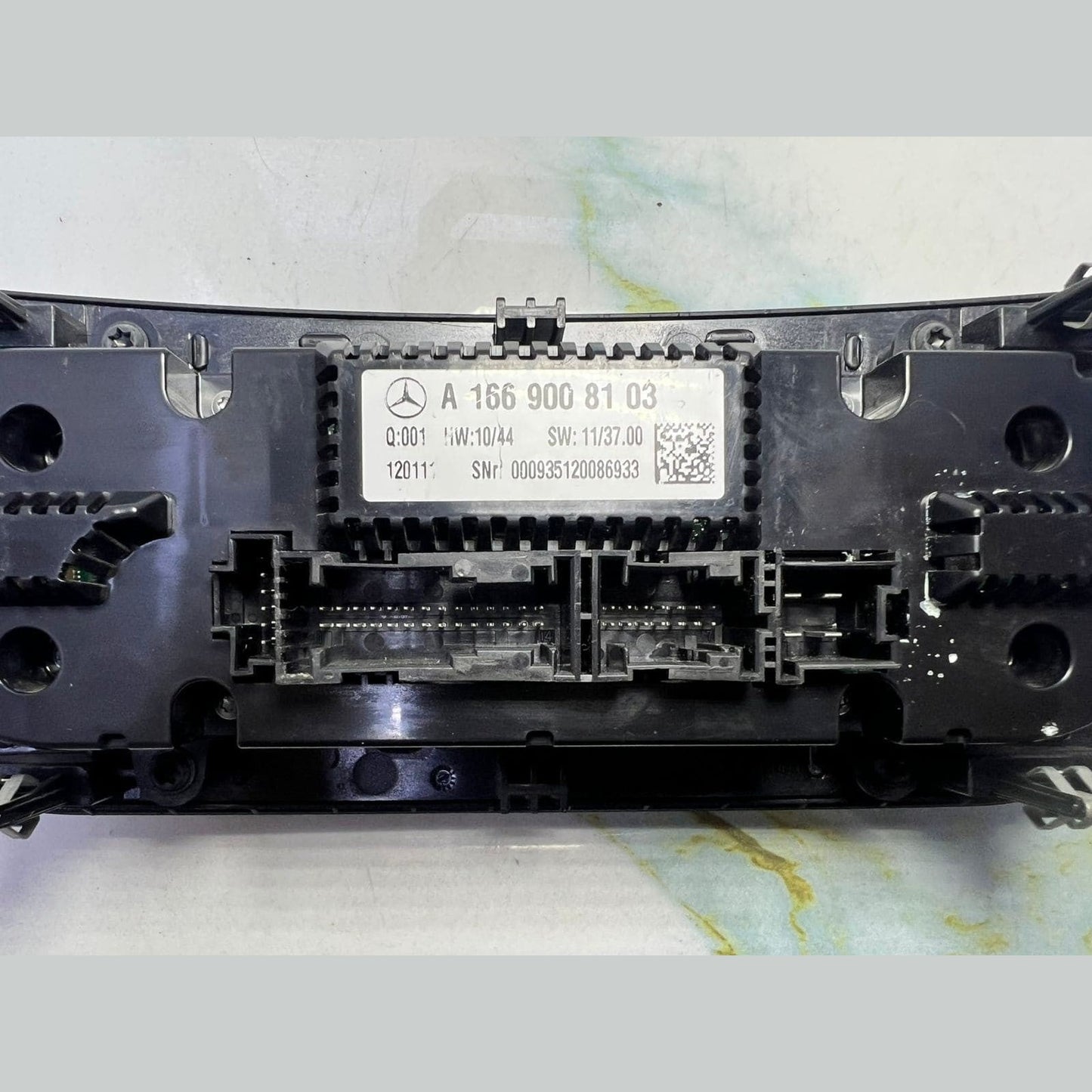 12-2015 Mercedes ML350 Climate Control Panel A1669008103 ML Class W166 GLE W292