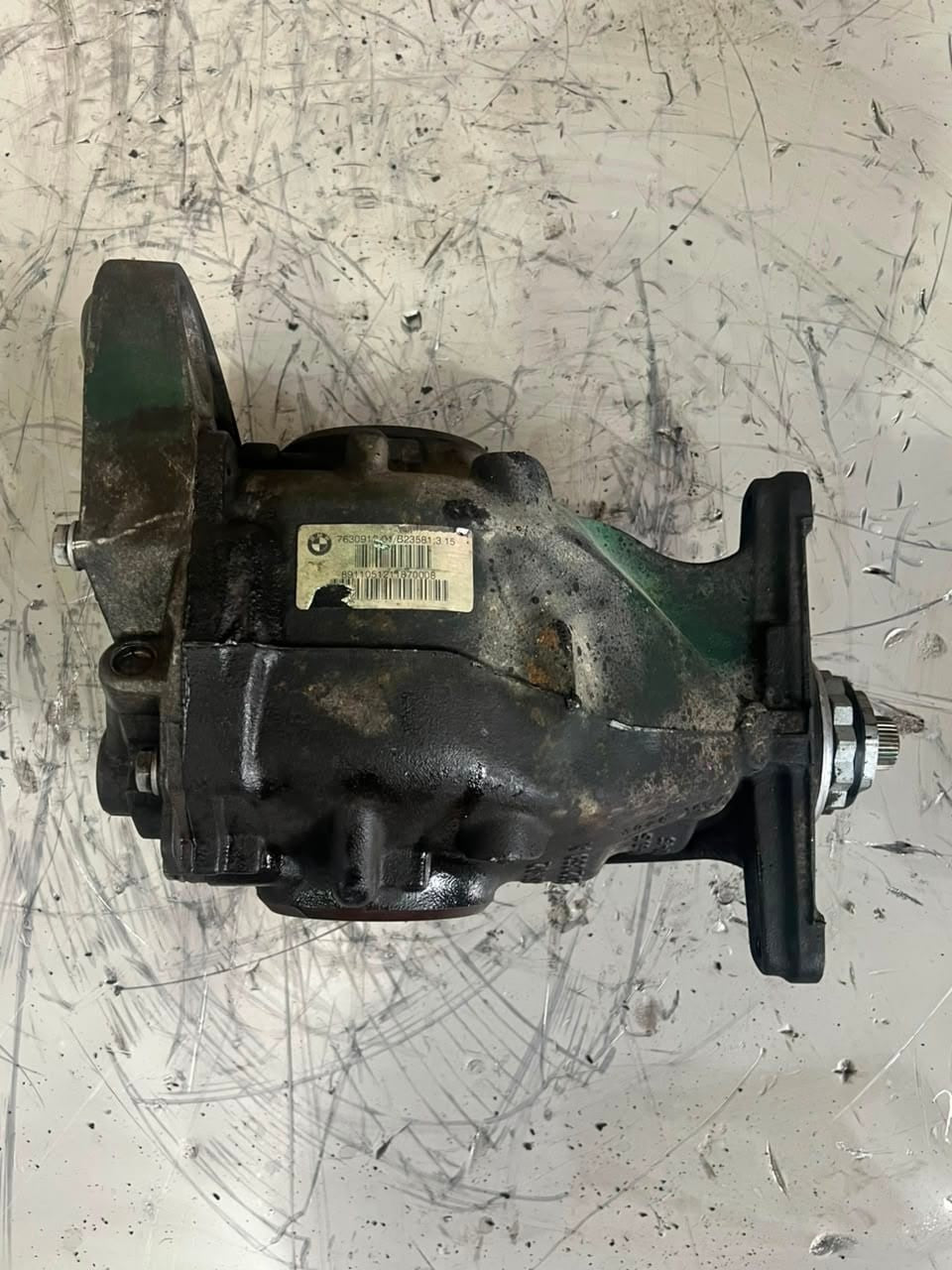 2006-2013 BMW X5 E70 xDrive30d RATIO = 3.15 Rear Differential 7630912 OEM