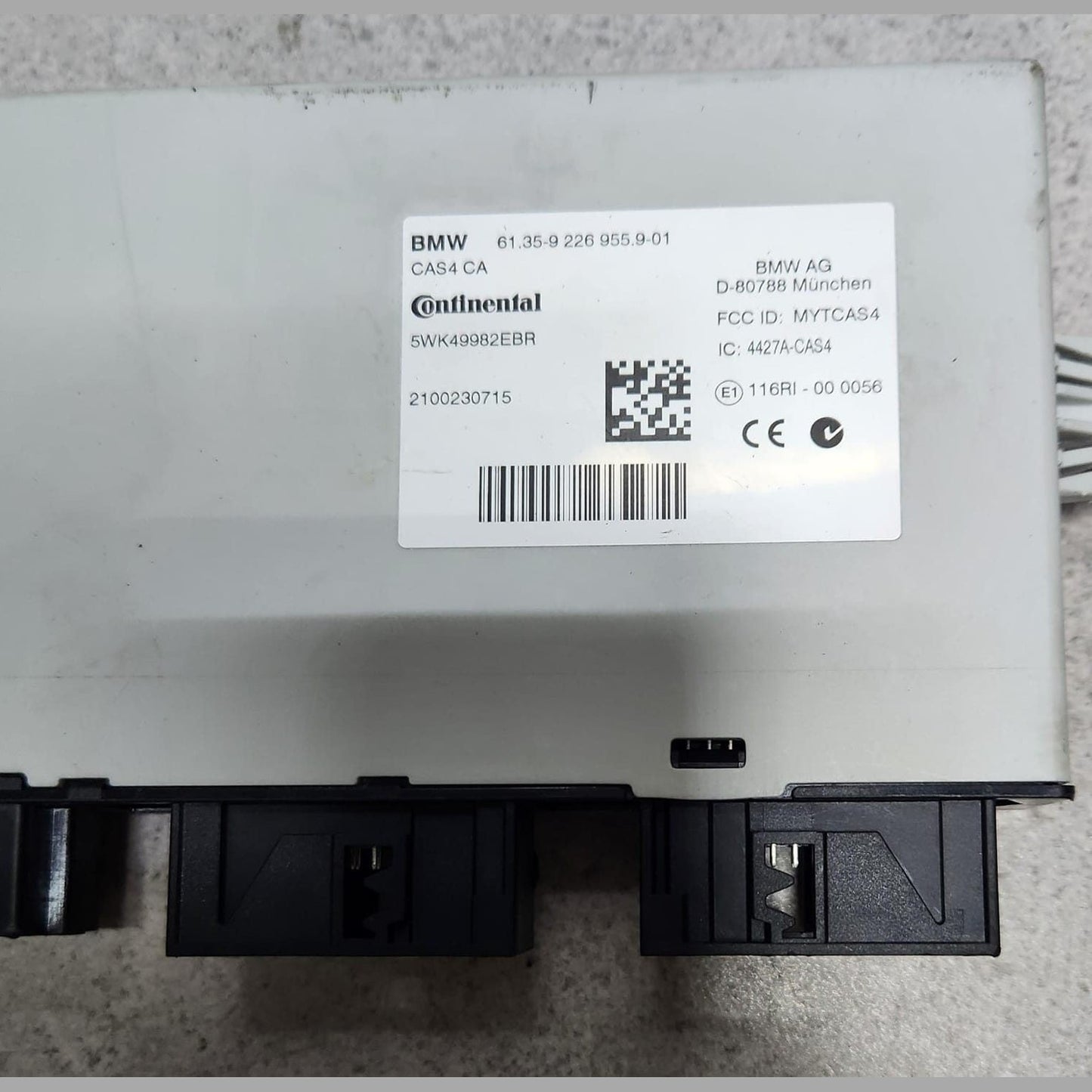 2009-2016 BMW 535i Engine Control Unit 7604402 F10 F11 F07 with N55 ECU SET
