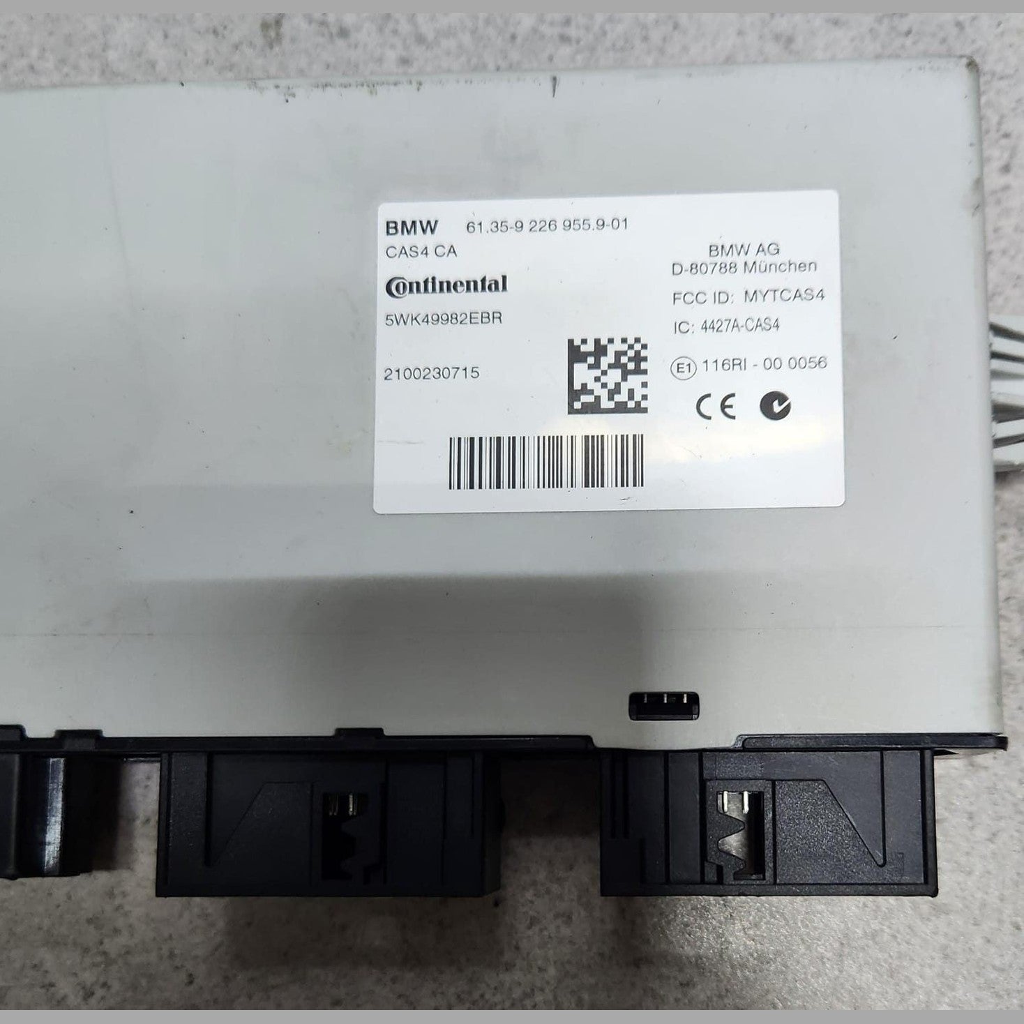 2009-2016 BMW 535i Engine Control Unit 7604402 F10 F11 F07 with N55 ECU SET