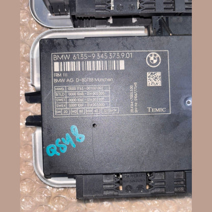 Bmw F10 f02 528i 535i 740i 2014 LCI FRM  Control module 9345373  9383694