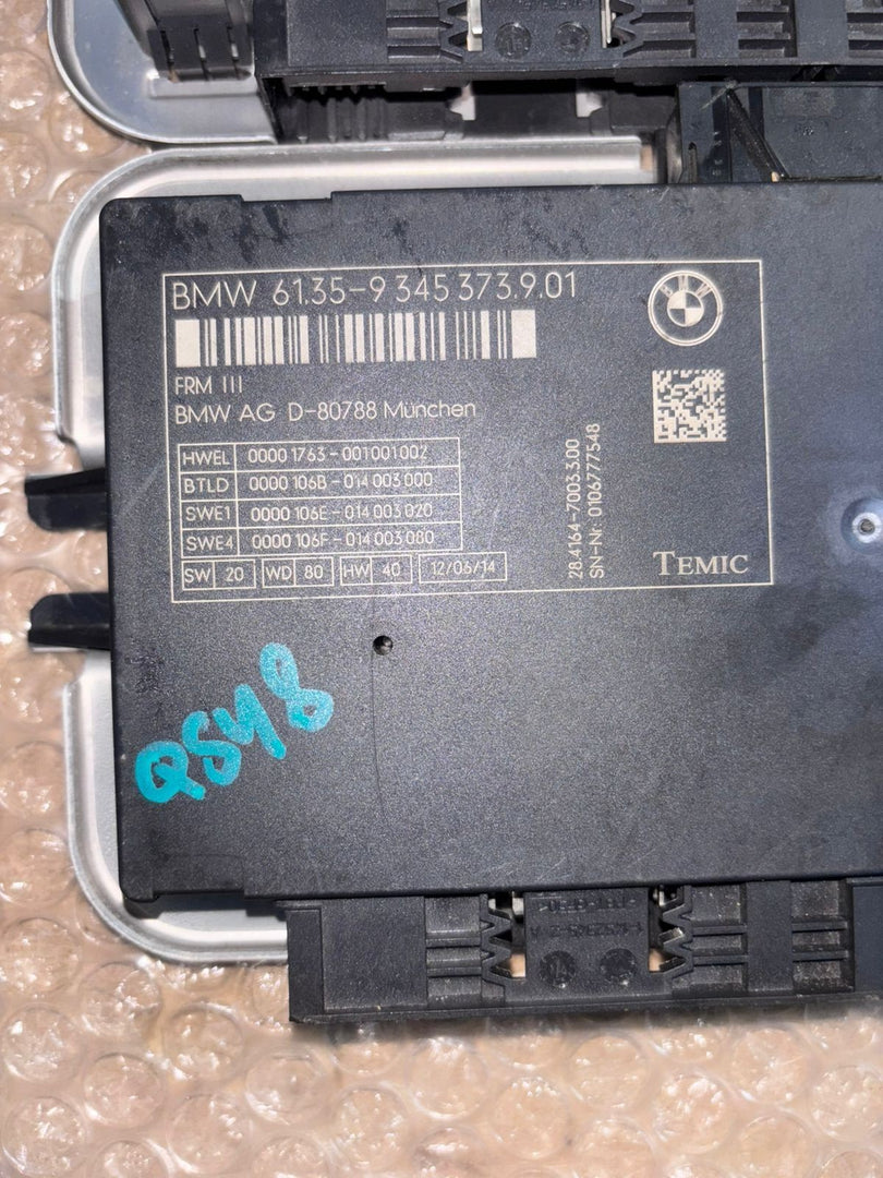 Bmw F10 f02 528i 535i 740i 2014 LCI FRM  Control module 9345373  9383694