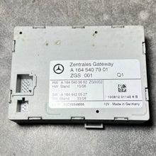 07-13 Mercedes W164 ML350 GL450 Central Gateway Control Module A164 5407901 OEM