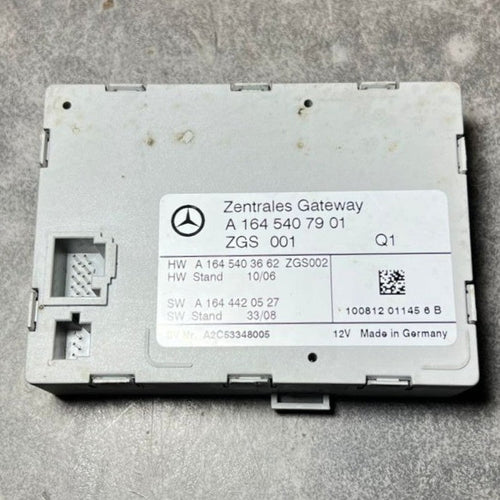 07-13 Mercedes W164 ML350 GL450 Central Gateway Control Module A164 5407901 OEM