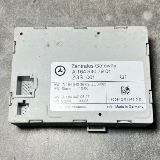 07-13 Mercedes W164 ML350 GL450 Central Gateway Control Module A164 5407901 OEM