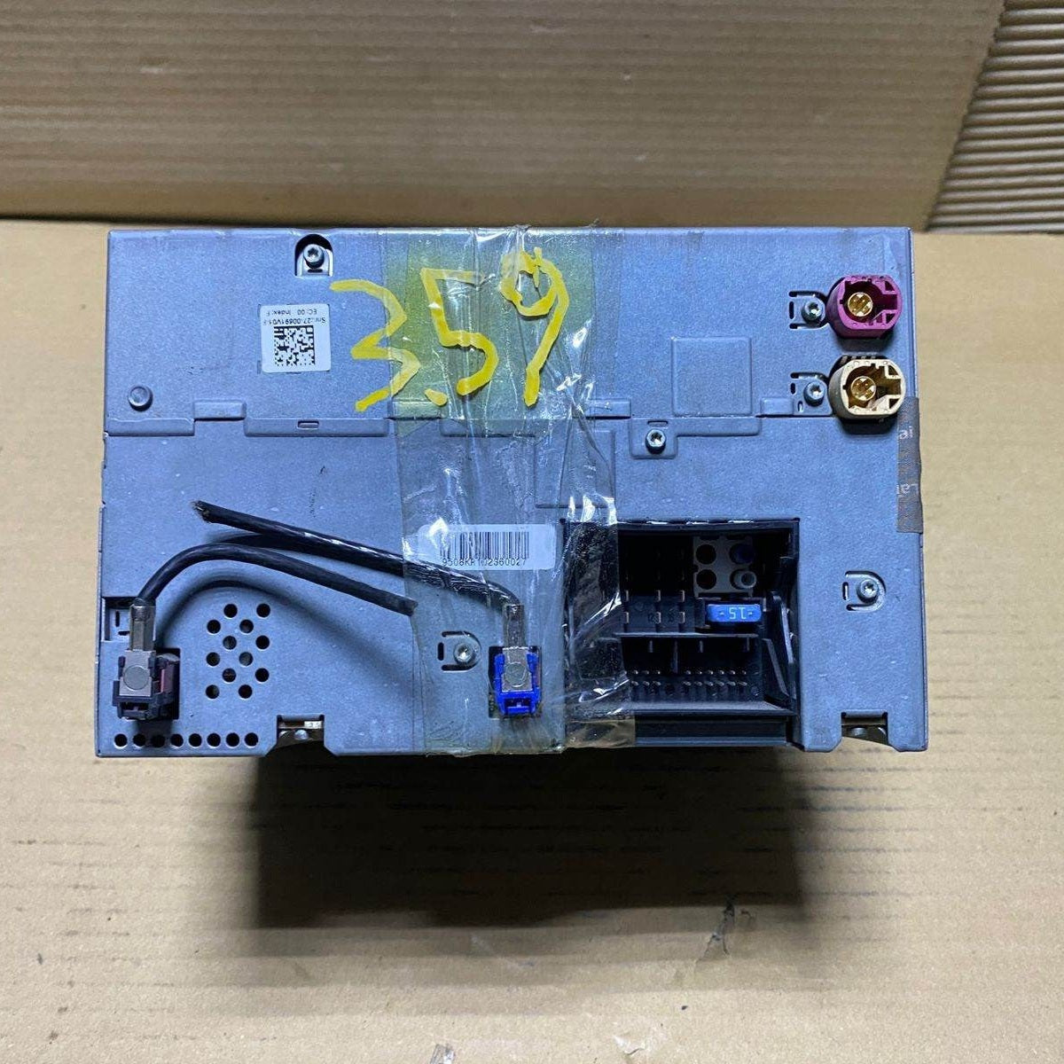 2010 BMW X6 E71 X5 E70 HEAD UNIT CD NAVI 9218359