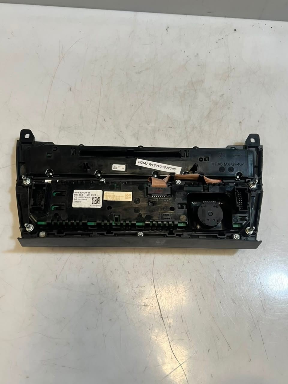 2010-2017 BMW 5 Series F10 F11 Stereo/Climate Control Switch Panel 9241246 OEM