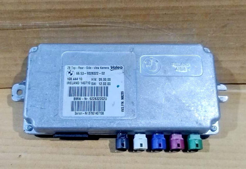 BMW OEM F10 F11 F12 SURROUND VIEW TOP REAR SIDE CAMERA CONTROL MODULE -9228322