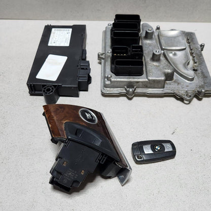 2012-2014 BMW X5 E70 3.5i Engine Control Module 7639422 E70 N55 ECU SET