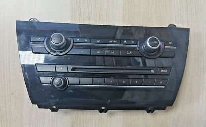 BMW F15 X5 Radio AM/FM Climate Control Panel A/C Unit OEM 9350256