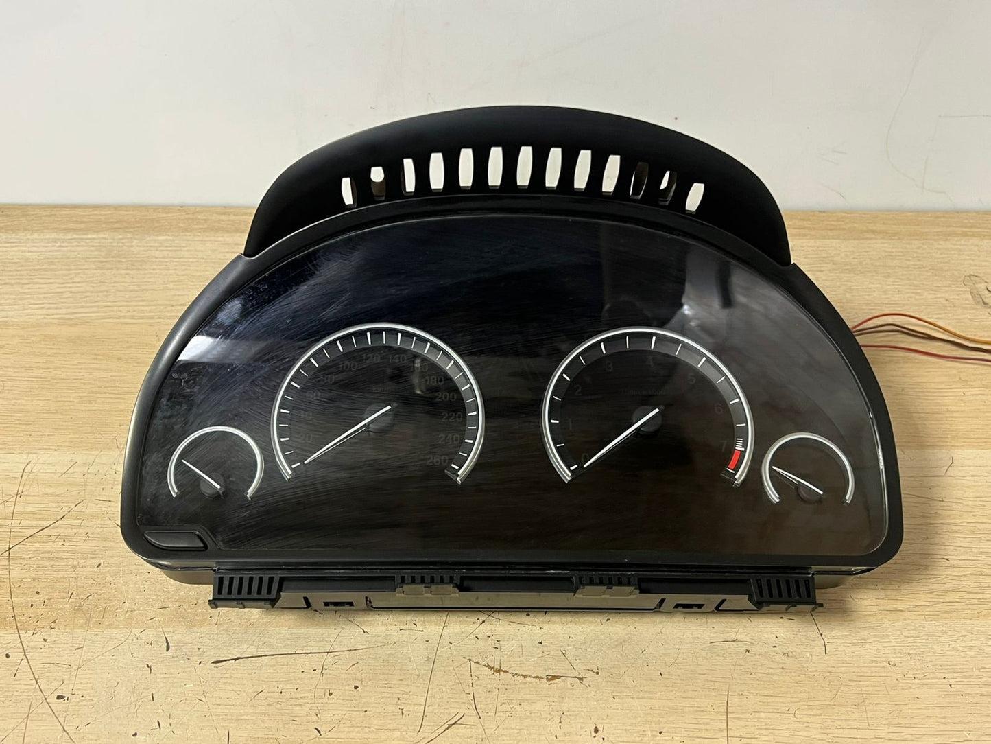 2008 BMW 740i F01 N54 EUROPE Petrol Odometer and Clocks 9201991 SPEEDOMETER