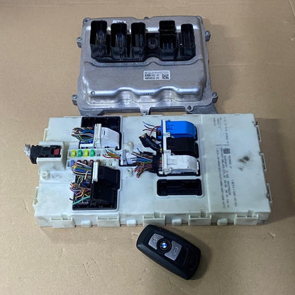 OEM BMW 2011-2014 F32 F30 F31 N20 ECU Engine Control Unit DME 8610635 Set Bosch