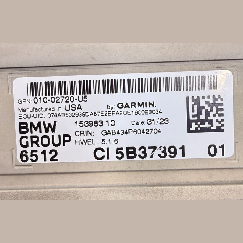 OEM BMW X5M F95 X5 G05 X7 G07 X6 G06 SA609 Audio Head unit MGU HU DAB 5B37391 01