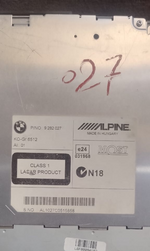 قم بتحميل الصورة إلى عارض الصور، BMW F10 F11 RADIO CD DVD GPS HEAD UNIT CIC‑MID BUSINESS NAVI P/N 9282027