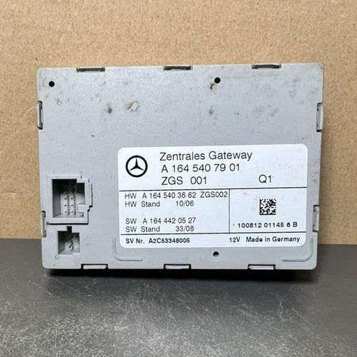 07-13 Mercedes W164 ML350 GL450 Central Gateway Control Module A164 5407901 OEM