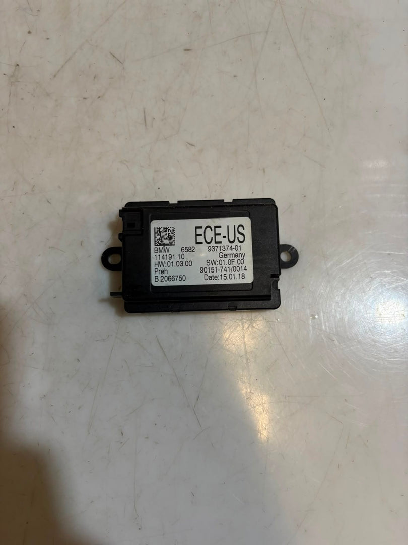 2018-2020 BMW 1' F20 LCI 125I B48 Idrive Touch Control Module 9371374 OEM
