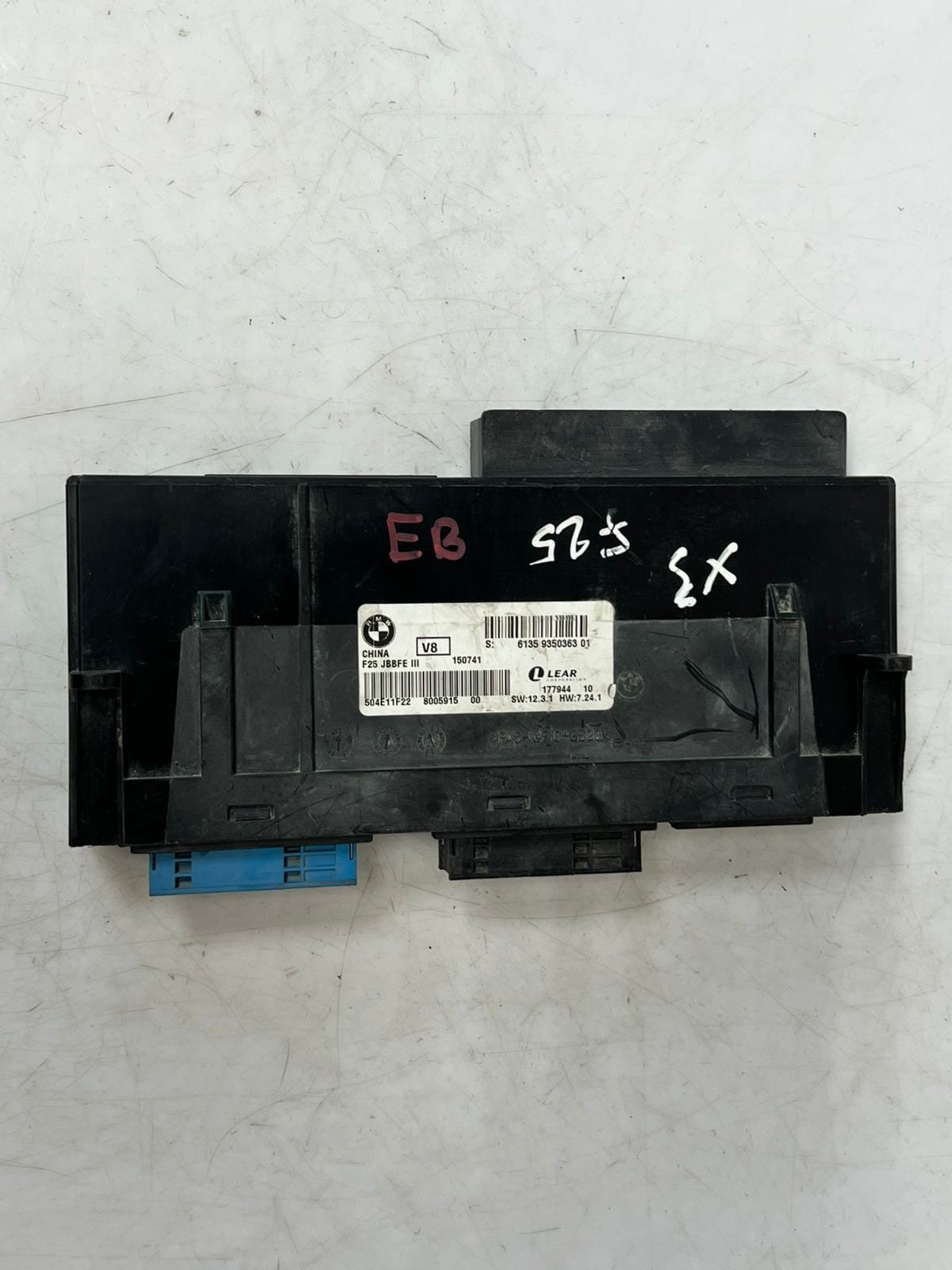 15-18 BMW X3 F25 X4 F26 Electronic Junction Box Body Control Module 9350363 OEM