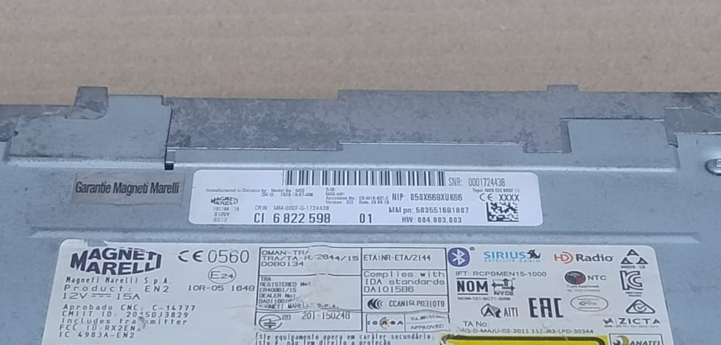 BMW F10 RADIO CD GPS HEADUNIT AUDIO PLAYER - 6822598